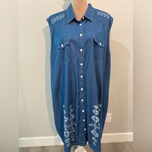Bit & Bridle Jean dress